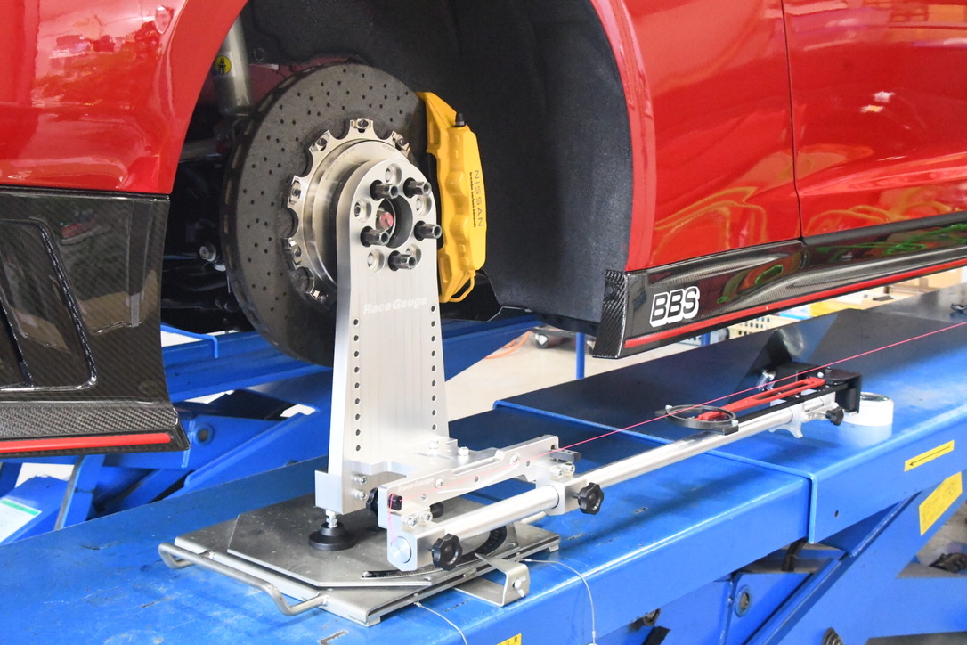 RaceGauge アライメントテスター